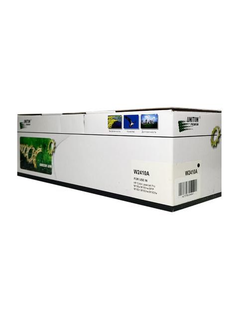 Картридж для HP Color LJ M155/ MFP M182/M183  W2410A (216A) черный (1,05К) UNITON Premium GREEN LINE (Eco Protected)