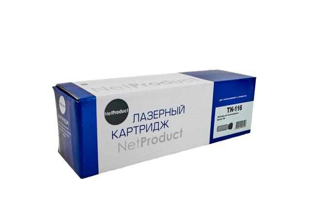 Тонер-картридж NetProduct (N-TN-116/ TN-118) для Konica Minolta Bizhub 164/ 165/ 184/ 185, 11K