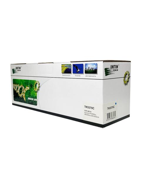 Тонер-картридж для (TK-5370С) KYOCERA PA3500c/ MA3500c (5K) синий UNITON Premium GREEN LINE (Eco Protected)