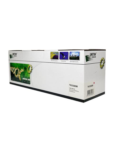 Тонер-картридж для (TK-5380M)  KYOCERA PA4000/ MA4000 (10K) красный UNITON Premium GREEN LINE (Eco Protected)