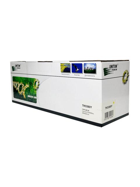 Тонер-картридж для (TK-5380Y)  KYOCERA PA4000/ MA4000 (10K) желтый UNITON Premium GREEN LINE (Eco Protected)