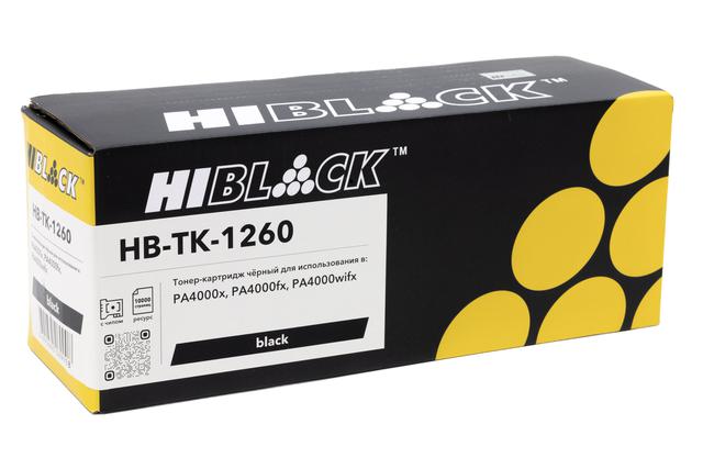 Тонер-картридж Hi-Black (HB-TK-1260) для Kyocera PA4000x/ PA4000fx/ PA4000wifx, 10K