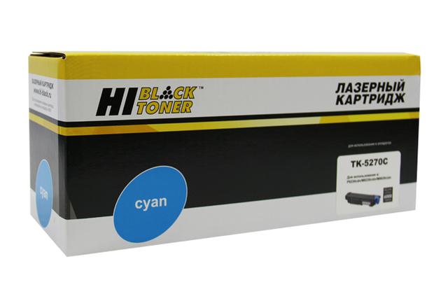 Тонер-картридж Hi-Black (HB-TK-5270C) для Kyocera M6230cidn/ M6630/ P6230cdn, C, 6K