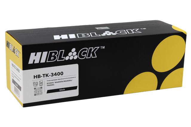 Тонер-картридж Hi-Black (HB-TK-3400) для Kyocera ECOSYS MA4500x/ MA4500fx/ PA4500x/ 5000x/ 5500x, 12,5K
