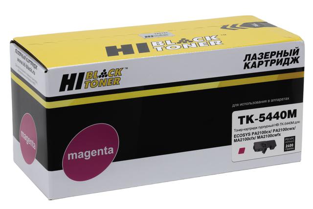Тонер-картридж Hi-Black (HB-TK-5440M) для Kyocera ECOSYS PA2100cx/ PA2100cwx/ MA2100cfx, M, 2,4K