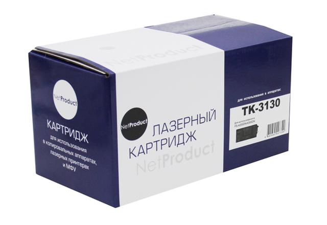 Тонер-картридж NetProduct (N-TK-3130) для Kyocera FS-4200DN/ 4300DN, 25K