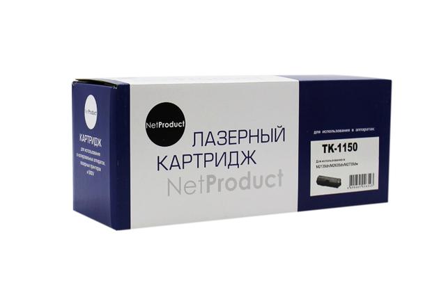 Тонер-картридж NetProduct (N-TK-1150) для Kyocera Ecosys M2135dn/ M2635dn/ M2735dw, 3K, с/ чип