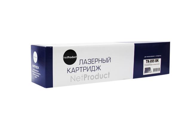 Тонер-картридж NetProduct (N-TK-895Bk) для Kyocera FS-C8025MFP/ 8020MFP, Bk, 12K