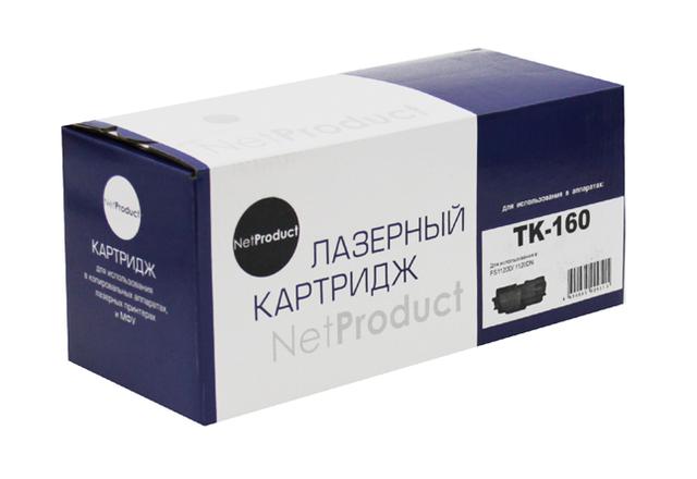 Тонер-картридж NetProduct (N-TK-160) для Kyocera FS-1120D/ ECOSYS P2035d, 2,5K