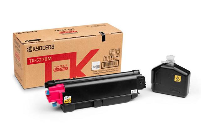 Тонер-картридж TK-5270M Kyocera P6230cdn/ M6230cidn/ M6630c, 6К (О) малиновый 1T02TVBNL0