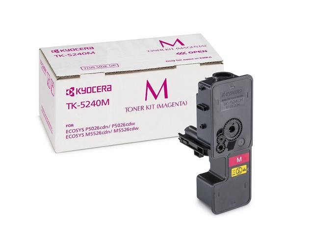 Тонер-картридж TK-5240M Kyocera Mita P5026cdn/ cdw, M5526cdn/ cdw, 3К (О) малиновый 1T02R7BNL0