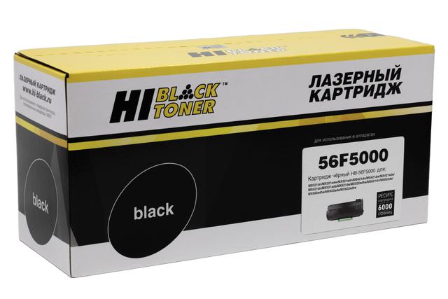 Тонер-картридж Hi-Black (HB-56F5000) для Lexmark MS321/ MX321/ MS421/ MS521/ MX521/ MS621/ MS622, 6K