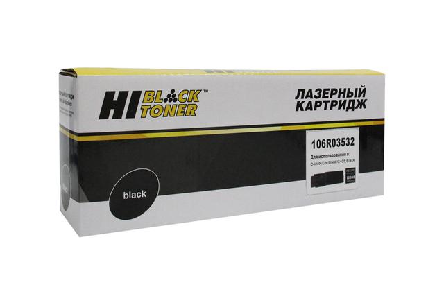 Тонер-картридж Hi-Black (HB-106R03532) для Xerox VersaLink C400/ C405, Bk, 10,5K