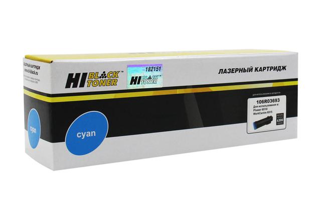 Тонер-картридж Hi-Black (HB-106R03693) для Xerox Phaser 6510/ WC 6515, C, 4,3K