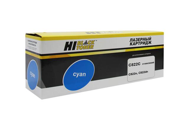 Тонер-картридж Hi-Black (HB-44844627/ 44844615) для OKI C822n/ C822dn, Восстанов., C, 7,3K