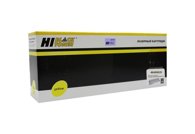 Тонер-картридж Hi-Black (HB-46490629) для OKI C532/ C542/ MC573/ MC563, Y, 6K