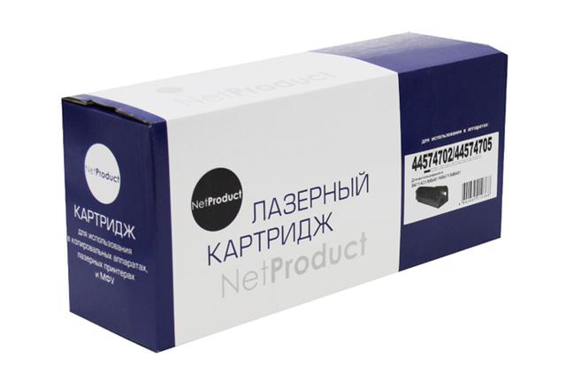 Тонер-картридж NetProduct (N-44574702/ 44574705) для OKI B411/ B431/ MB461/ MB471/ MB491, 3K