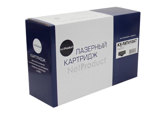 Картридж NetProduct (N-KX-FAT410A7) для Panasonic KX-MB1500/ 1520, 2,5K