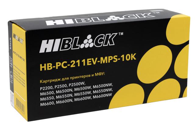 Картридж Hi-Black (HB-PC-211EV-MPS-10K) для Pantum P2200/ P2207/ P2507/ P2500W/ M6500/ 6550/ 6607, 10K