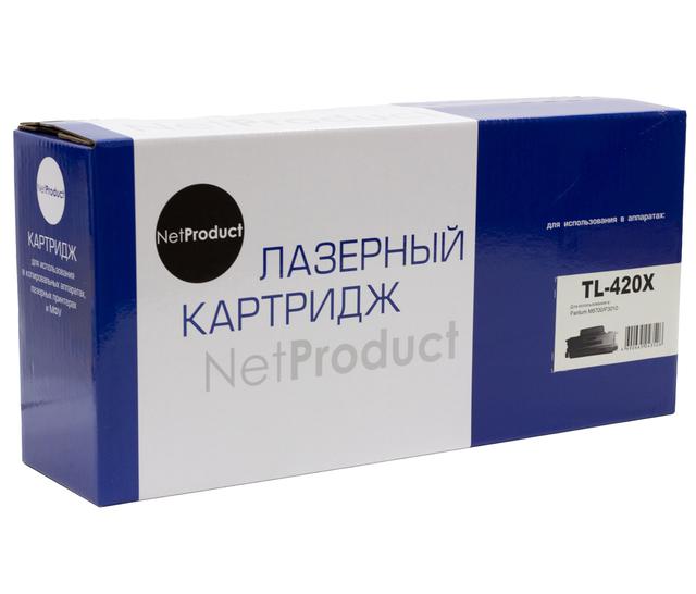 Тонер-картридж NetProduct (N-TL-420X) для Pantum M6700/ P3010, 6К