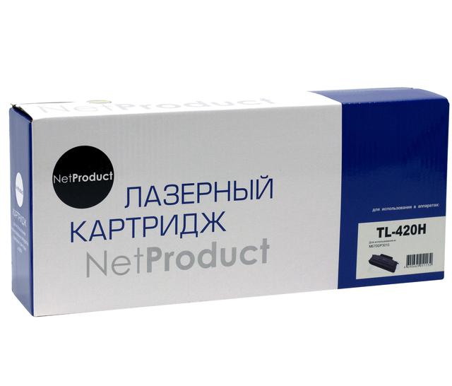 Тонер-картридж NetProduct (N-TL-420H) для Pantum M6700/ P3010, 3К