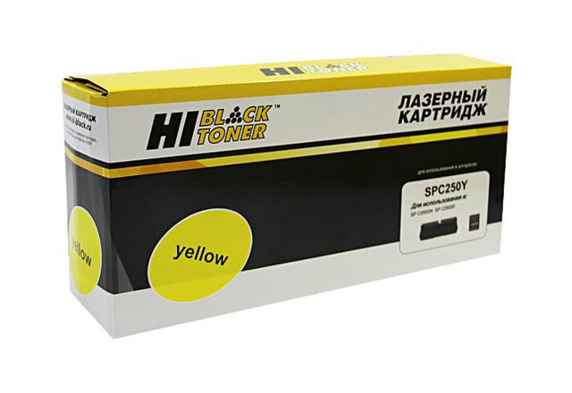 Картридж Hi-Black (HB-SPC250Y) для Ricoh Aficio SP C250DN/ C250SF/ C260/ C260/ C261SF, Y, 1,6K