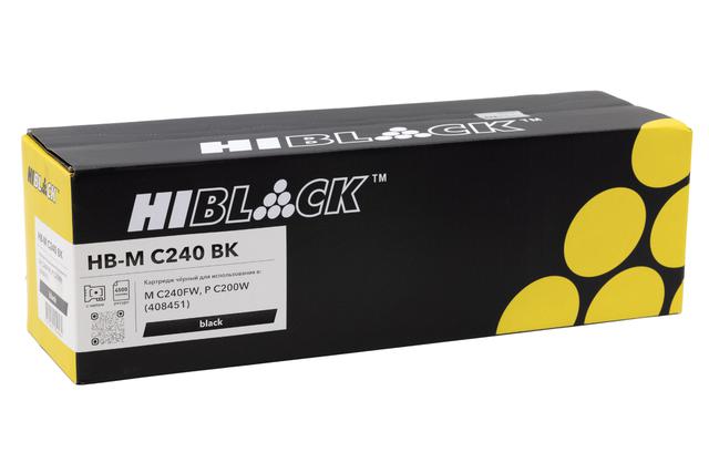 Картридж Hi-Black (HB-M C240 BK) для Ricoh MC240FW/ PC200W, Восстановленный, Bk, 4,5K