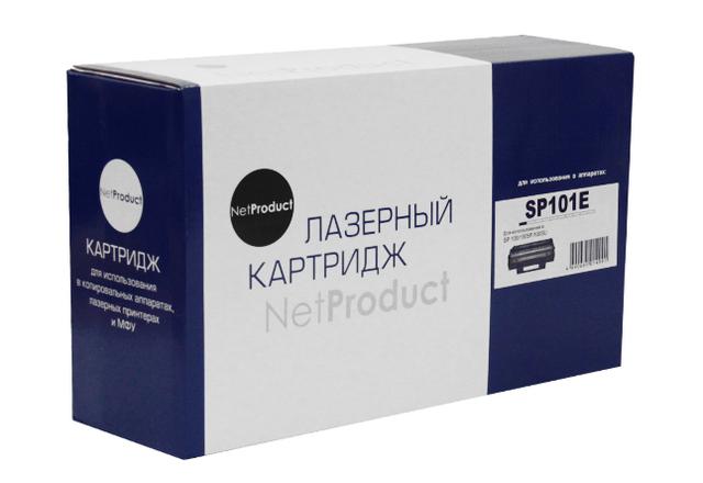 Картридж NetProduct (N-SP101E) для Ricoh Aficio SP 100/ 100SF/ 100SU, 1,2K