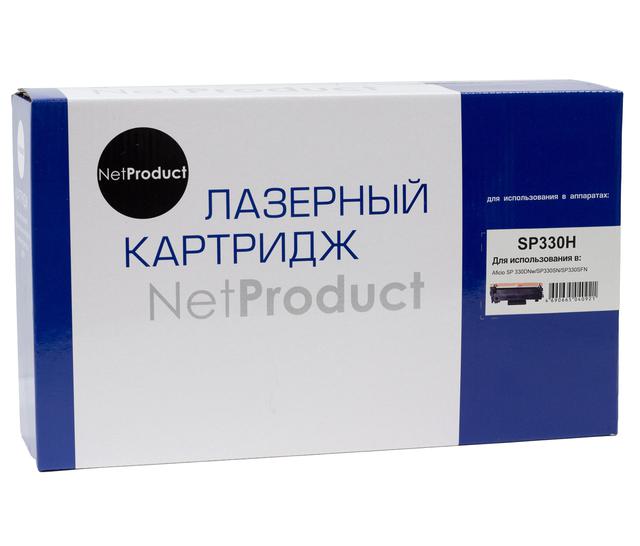 Картридж NetProduct (N-SP330H) для Ricoh Aficio SP 330DNw/ SP330SN/ SP330SFN, 7K