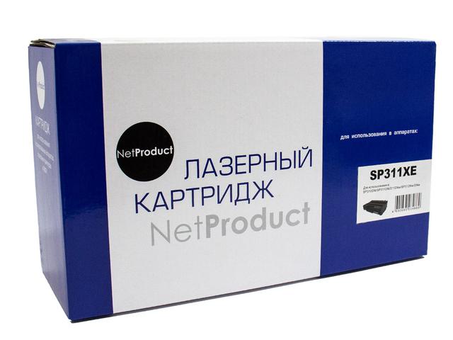 Картридж NetProduct (N-SP311XE) для Ricoh Aficio SP310DN/ SP311DN/ 311DNw/ SP312Nw/ DNw, 6,4K