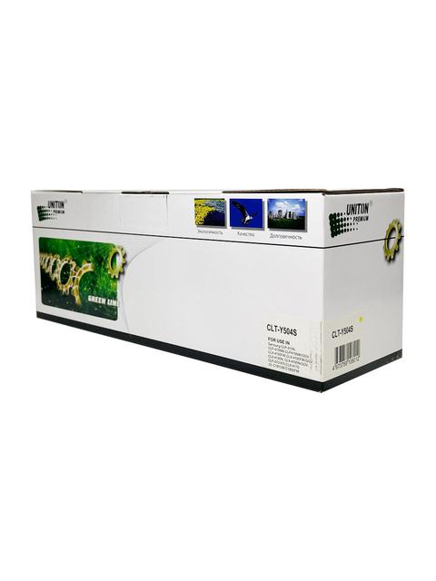Картридж для SAMSUNG CLP-415/CLX-4195 (CLT-Y504S) (1,8K) желтый UNITON Premium GREEN LINE (Eco Protected)