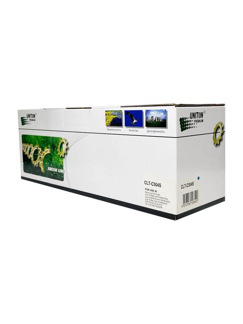 Картридж для SAMSUNG CLP-415/CLX-4195 (CLT-C504S) (1,8K) синий UNITON Premium GREEN LINE (Eco Protected)