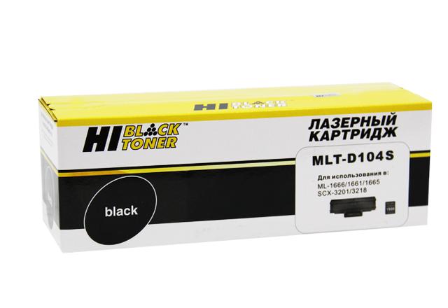 Картридж Hi-Black (HB-MLT-D104S) для Samsung ML-1660/ 1665/ 1860/ SCX-3200/ 3205/ 3207, 1,5K