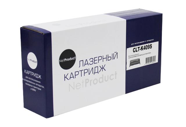 Тонер-картридж NetProduct (N-CLT-K409S) для Samsung CLP-310/ 315/ CLX-3170fn/ 3175, Bk, 1,5K