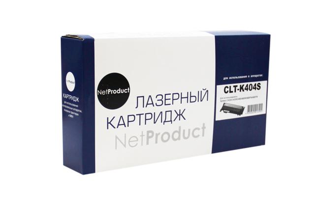 Тонер-картридж NetProduct (N-CLT-K404S) для Samsung Xpress C430/ C430W/ 480/ W/ FN, Bk, 1,5K