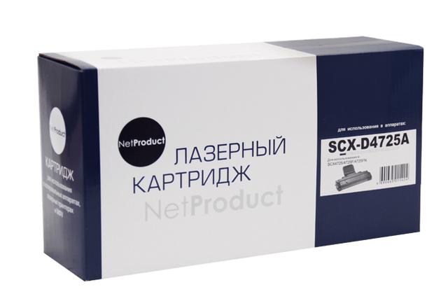 Картридж NetProduct (N-SCX-D4725A) для Samsung SCX-4725F, 3K