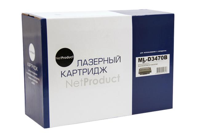 Картридж NetProduct (N-ML-D3470B) для Samsung ML-3470D/ 3471ND, 10K