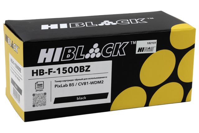 Тонер-картридж Hi-Black (HB-F-1500BZ) для Huawei PixLab X1/ B5/ CV81-WDM2, 1,5K