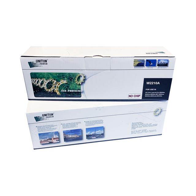 Картридж для HP Color LJ M255/MFP M282/M283   W2210A (207A) черный (1,35K) БЕЗ ЧИПА!!! UNITON Premium GREEN LINE (Eco Protected)