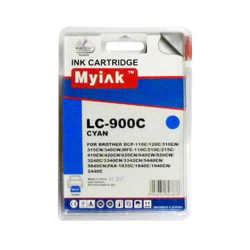 Картридж для Brother DCP-110C/MFC-210C/FAX-1840C (LC900C) Cyan MyInk SAL