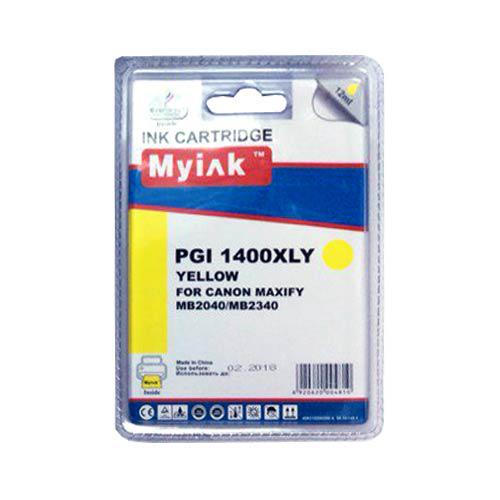 Картридж для CANON  PGI-1400XLY MAXIFY МВ2040/МВ2340 Yellow (12ml, Pigment) MyInk SAL