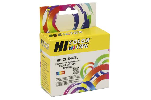 Картридж Hi-Black (HB-CL-546XL) для Canon PIXMA MG2550/ MG2555, Color
