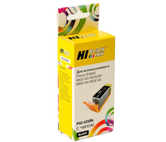 Картридж Hi-Black (HB-PGI-425-PGBk) для Canon PIXMA iP4840/ MG5140/ MG6140, Bk