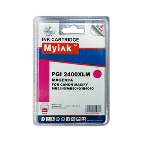 Картридж для CANON  PGI-2400XLM MAXIFY MB5340/MB5040/iB4040 Magenta (20,4ml, Pigment) MyInk SAL