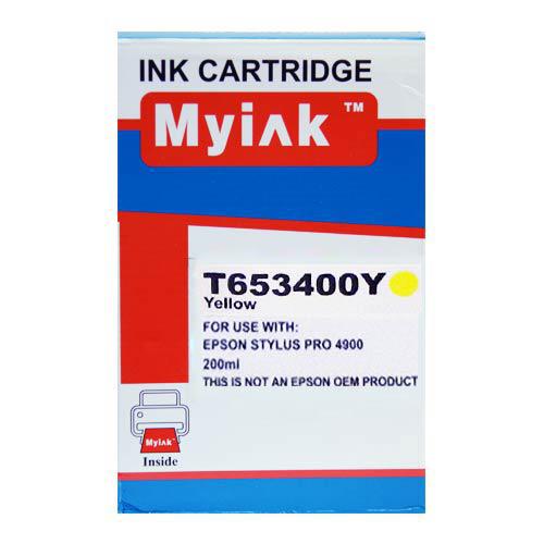 Картридж для (T6534) EPSON St Pro 4900 Yellow MyInk  SAL