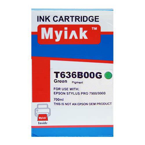 Картридж для (T636B) EPSON St Pro 7900/9900 Green (700ml, Pigment) MyInk  SAL