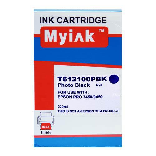 Картридж для (T6121) EPSON St Pro 7450/9450 Photo Black (220ml, Pigment) MyInk  SAL