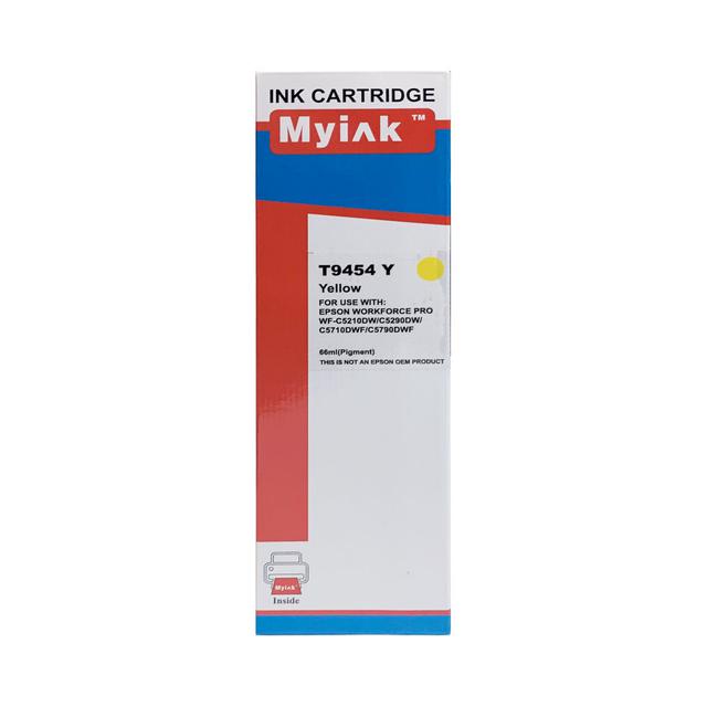 Контейнер  с чернилами для EPSON (T9454) WorkForce WF-C5290DW/WorkForce WF-C5790DWF Yellow (66ml, Pigment) MyInk