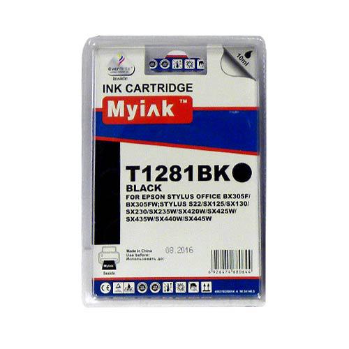 Картридж для (T1281) EPSON St S22/SX125/Office BX305 Black (10ml, Pigment) MyInk SAL