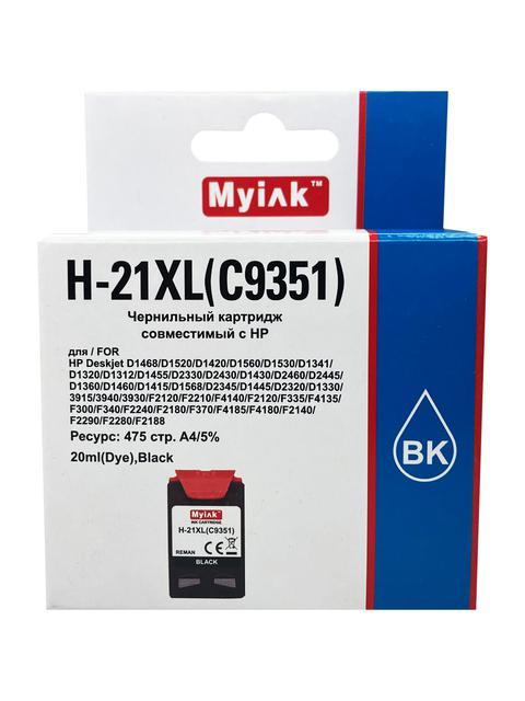 Картридж для ( 21XL) HP DJ 3920/3940 C9351CE (R) Black MyInk